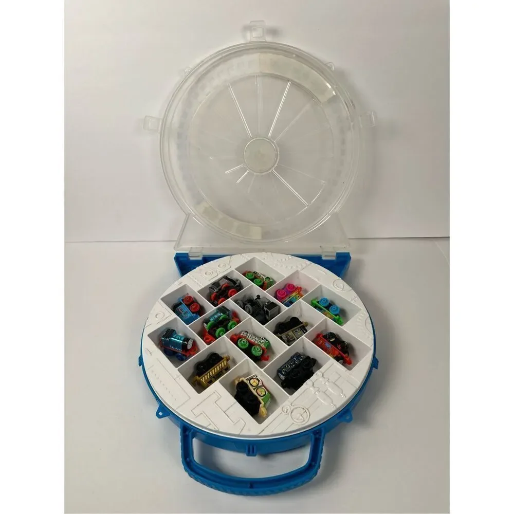 Thomas the Train Mini Trains lot with carrying case